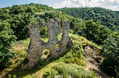 castle history stone ruin fortress hrad templštýn tempelstein