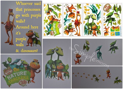 Dinosaur Train Roommates Wall Decal collage