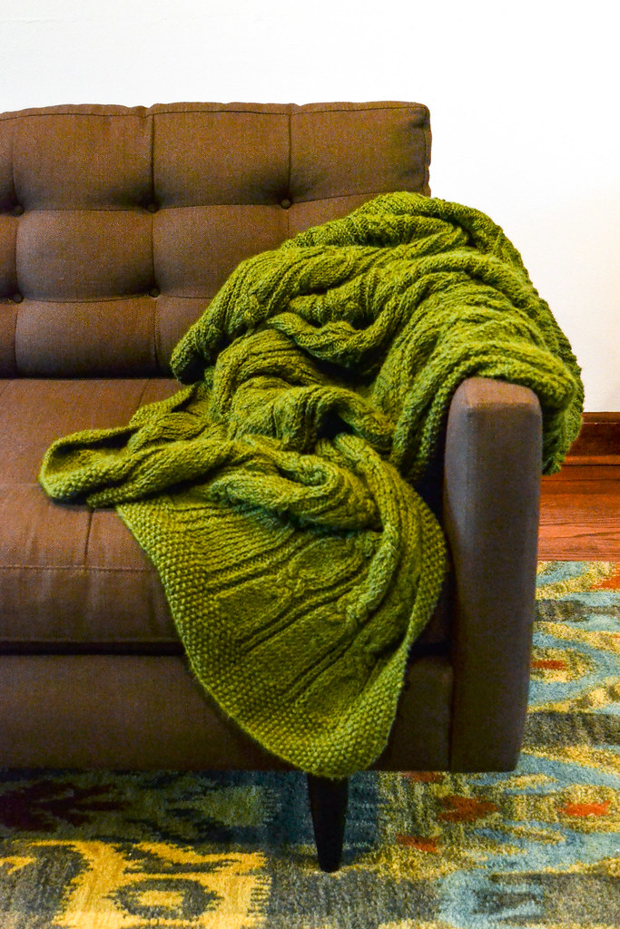 The One Year Project: Celtic Knot Afghan | Things I Made Today