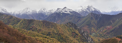 autumn naturaleza color tree verde blanco forest canon landscape hojas arbol nieve asturias paisaje bosque otoño marron pajares serie granangular vegetacion filtro hayedo polarizador ubiñas paraisonatural 60d jesusportal paisajenatural bosquesdeespaña