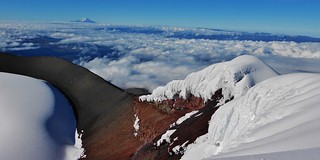 The Edge of the Crater on Cotopaxi