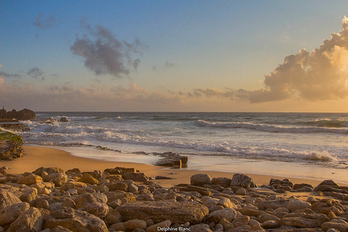 sunset sky portugal clouds landscape coast atlanticcoast sunsetlovers praiadaaguda