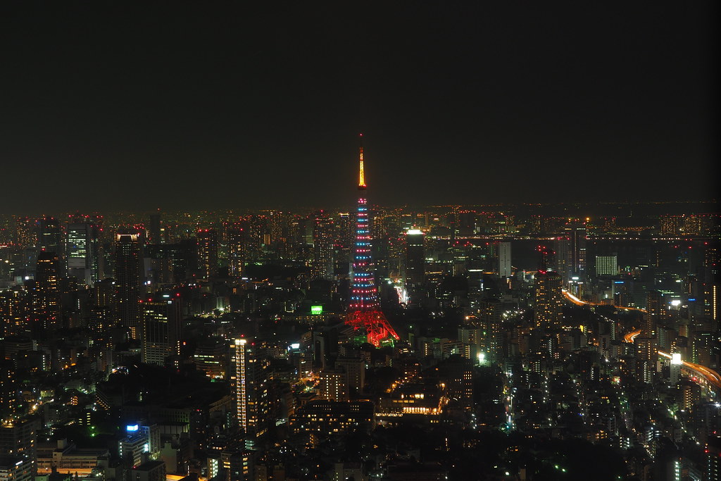 東京 六本木 森大樓 夜景