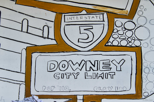 Downey Doodle-icious mural