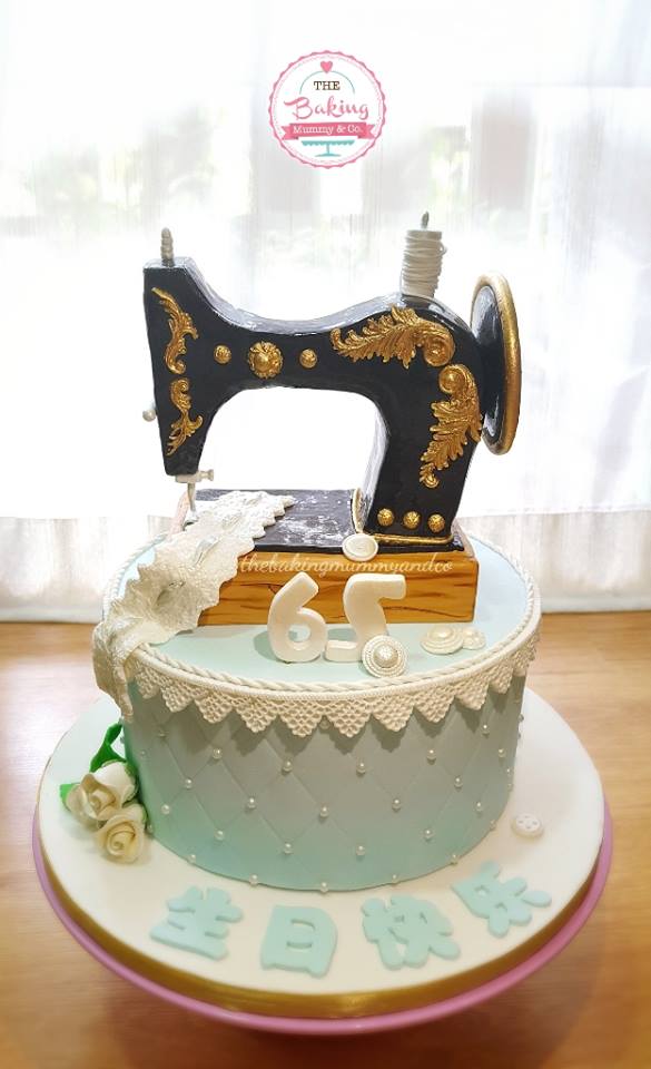 Classic Seamstress Cake by Stella Hui-Allen of The Baking Mummy & Co.