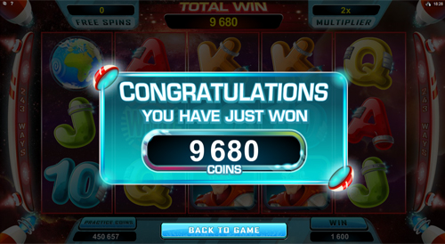 Max Damage Free Spins Feature Win