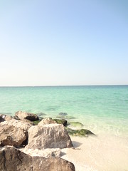 Sharjah Beach and Sea View near Al Khan Street, UAE