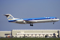 KLM Fokker 100 PH-KLG TLS 02/04/195