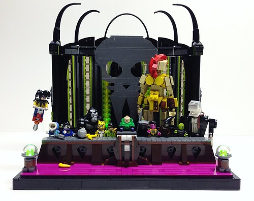 Lego MOC of the Week - Legion of Doom, Last Supper Room by Tim Lydy -  BrickWarriors