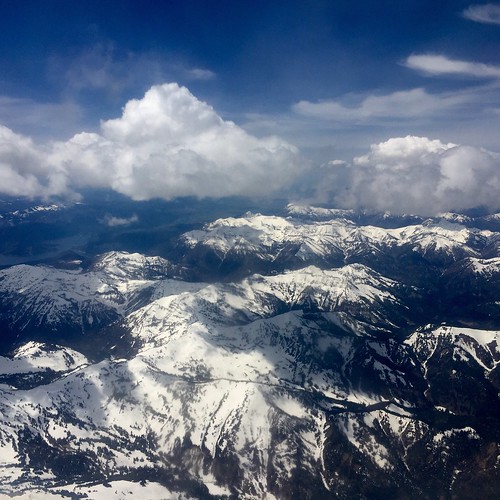 aerial etna snowcappedmountains