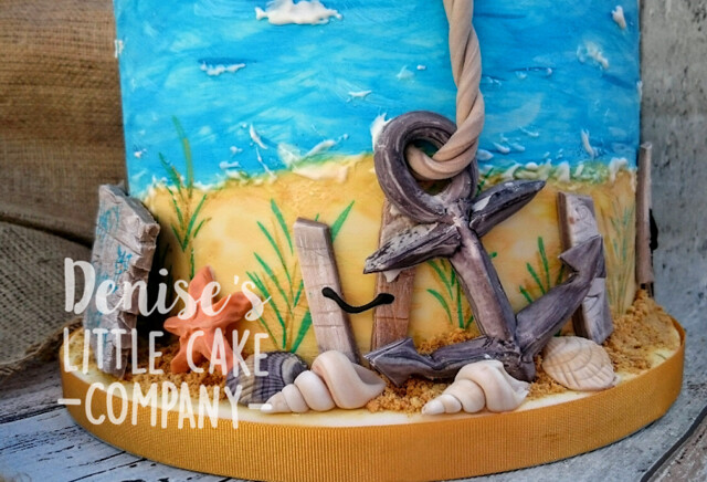 Cake by Denise Stone of Denise's Little Cake Company