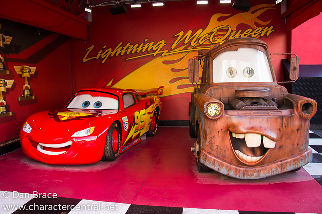 Lightning McQueen and Tow Mater