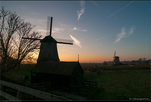 sunset zonsondergang nederland windmills zon noordholland schemer schermerhorn peterbijkerkeu
