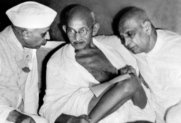 Patel, Gandhi, Nehru