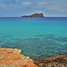 Ibiza - mar em gradiente