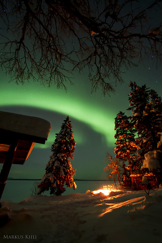 Auroras at Pallasjärvi