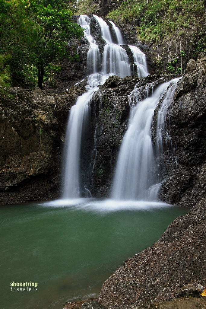 Balagbag Falls showing both first and second tiers