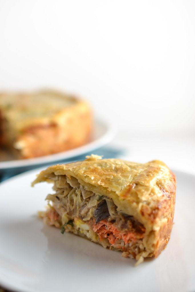 Russian Salmon Pie | Things I Made Today