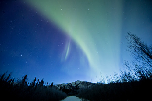 Aurora at Dawn, Coldfoot, AK