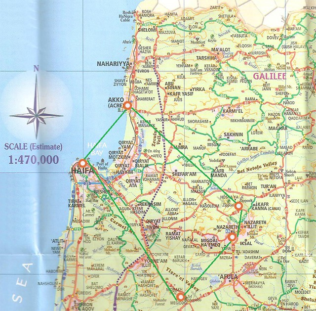 Acre-Zippori-Nazaret-Haifa - A la búsqueda de la piedra antigua. (1)