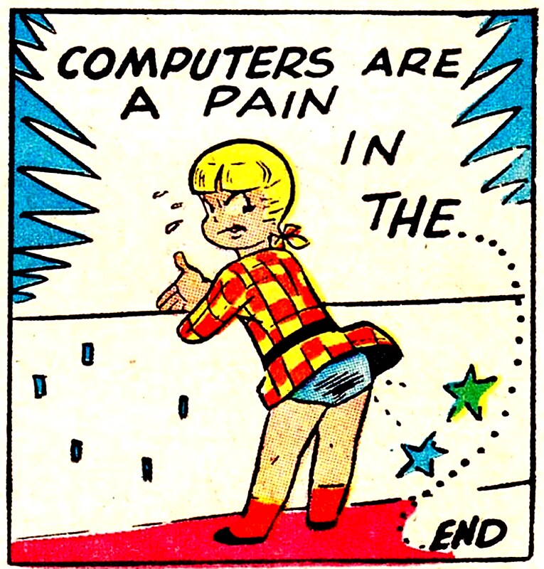 COMPUTER ARE (1967) #LilJinx #comics