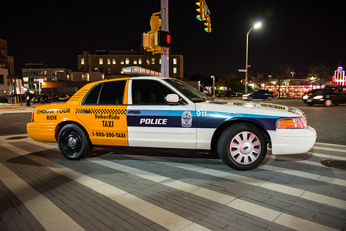 Taxi Police car
