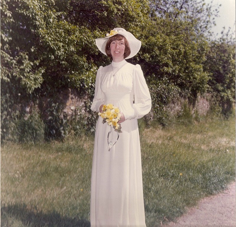 My Mother's 1977 Wedding Dress
