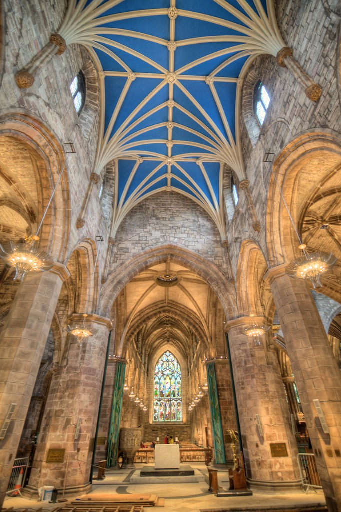 Inside St. Giles' Cathedral