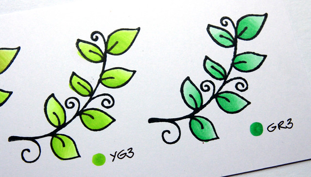 Les crayons Chameleon - 2) Coloriage de feuilles 16263537242_6c56ff749c_z