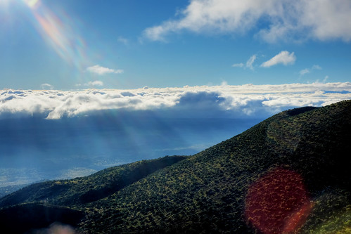 mountain clouds hawaii bigisland maunakea