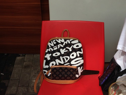 Louis Vuitton back pack bag