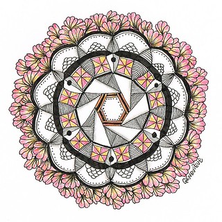 Another mandala from my sketchbook