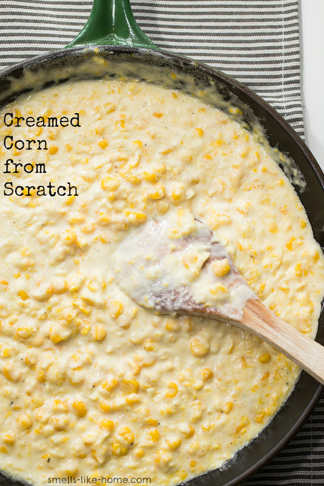 Creamed Corn from Scratch