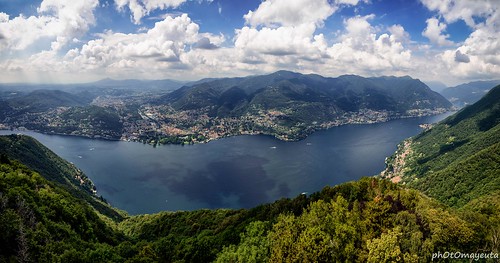 italy panorama lake como landscape faro lago italia panoramic panoramica lombardia brunate voltiano