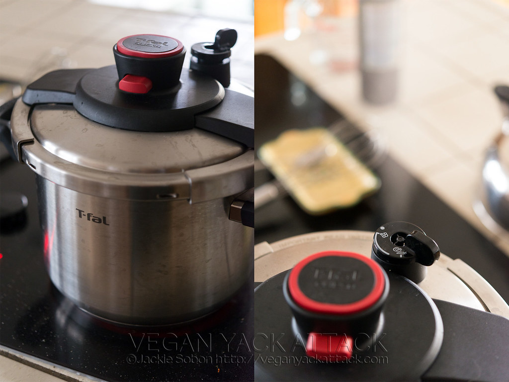 images of pressure cooker on a stove top