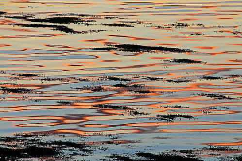 sunset water ocean saintandrews newbrunswick canada