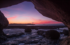 sunset arch