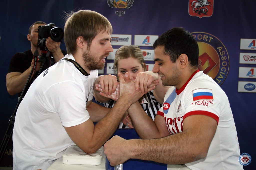 Vadim Akperov - Moscow Armwrestling Championship 2014 │ Photo Source: armsport-rus.ru