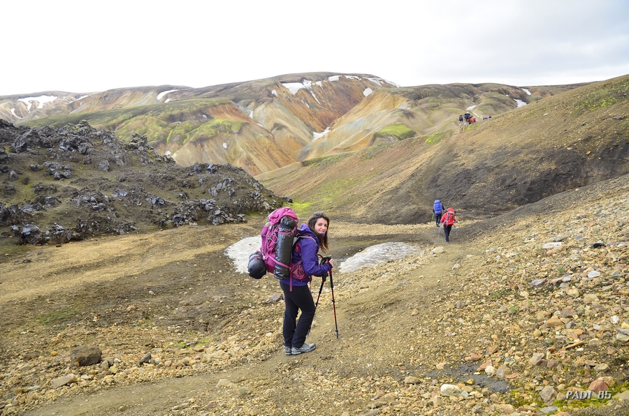 1ª etapa del Trekking: LANDMANNALAUGAR- HRAFNTINNUSKER (12 km) - ISLANDIA, NATURALEZA EN TODO SU ESPLENDOR (18)