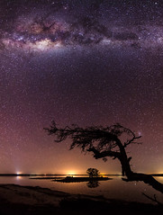 Milky Way above Island Point, Western Australia