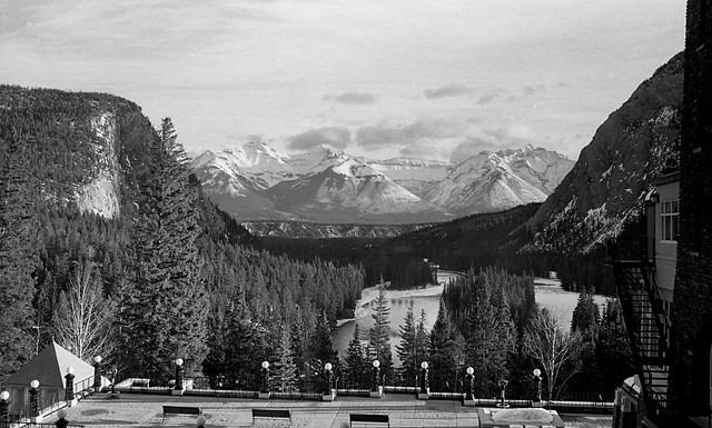 View from Banff Springs hotel