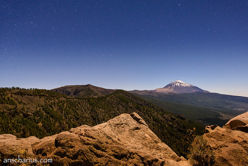 El Teide at Night #2 - Nikon D800E & Nikkor 2,8/14-24mm