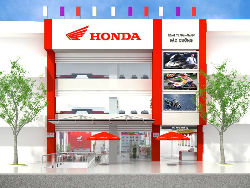 Head Honda Bảo Cường Hướng Hóa