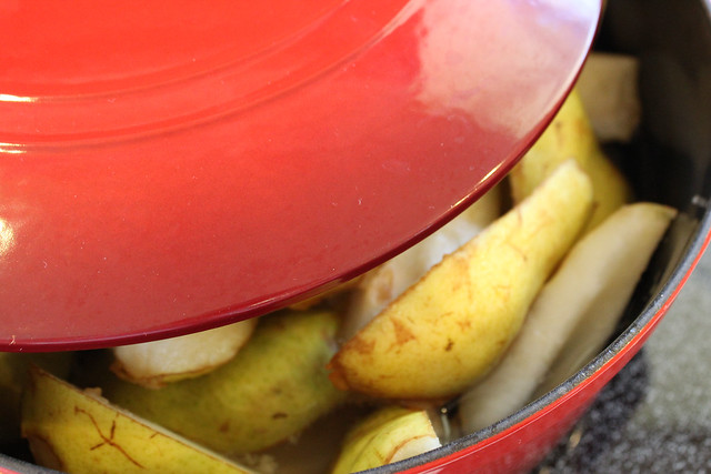 Cover Pears and Simmer on Medium Heat Until Soft