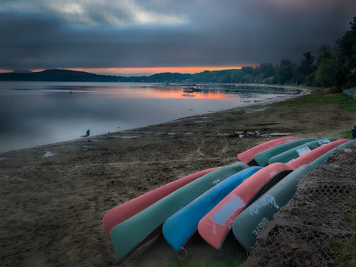 lakechamplain malletsbay namedplaces northamerica unitedstates vermont beach canoes hdr nature object sand shore sunrise terrestrial water what where zzunsorted colchester us