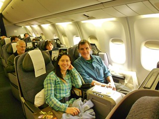 Flying First Class to Lima