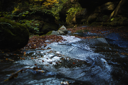 autumn water japan waterfall sigma autumnleaves niigata foveon quattro 2014 dp2 x3f 剣龍峡 kenryukyo autumuncolor