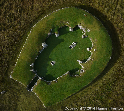 archaeology temple scotland kap archaeological historicscotland kiteaerialphotography neolithic shetlandisles staneydale stanydale september2014