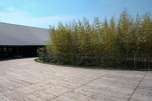 roof japan museum architecture garden landscape botanical timber steel bamboo kochi hiroshinaito