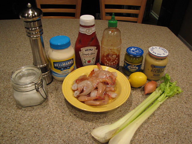 Shrimp Neptune Salad Ingredients